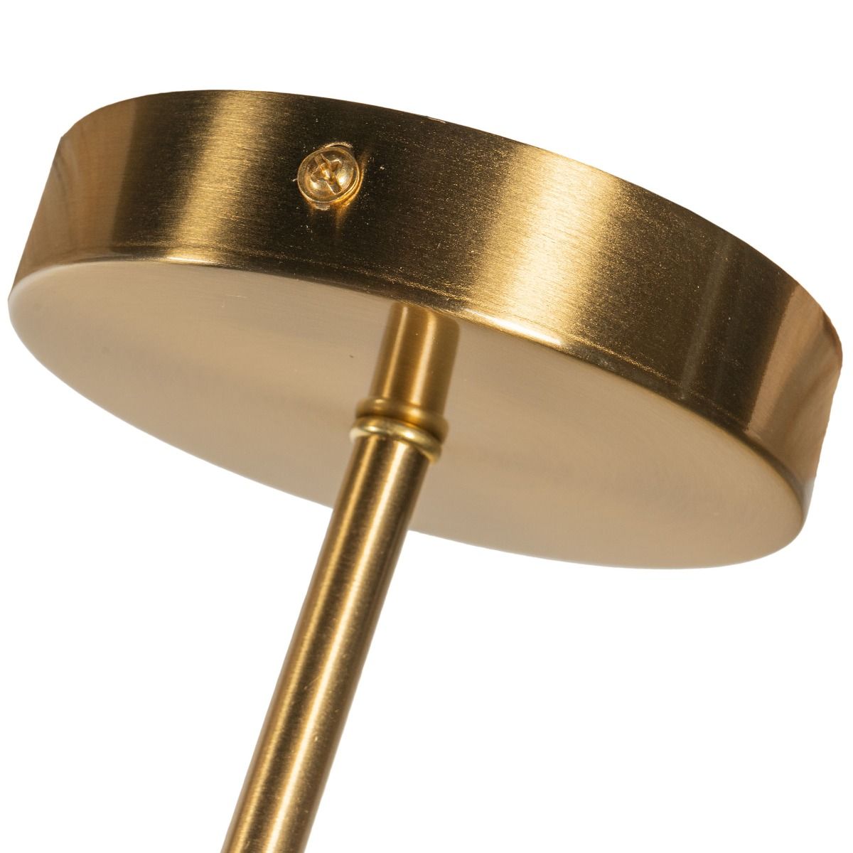 SH Home Decor - Calvin One Armed Black and Brass Metal Wall Sconce