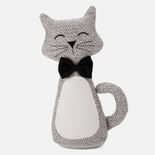 SH Home Decor - Light Grey Cat Door Stopper