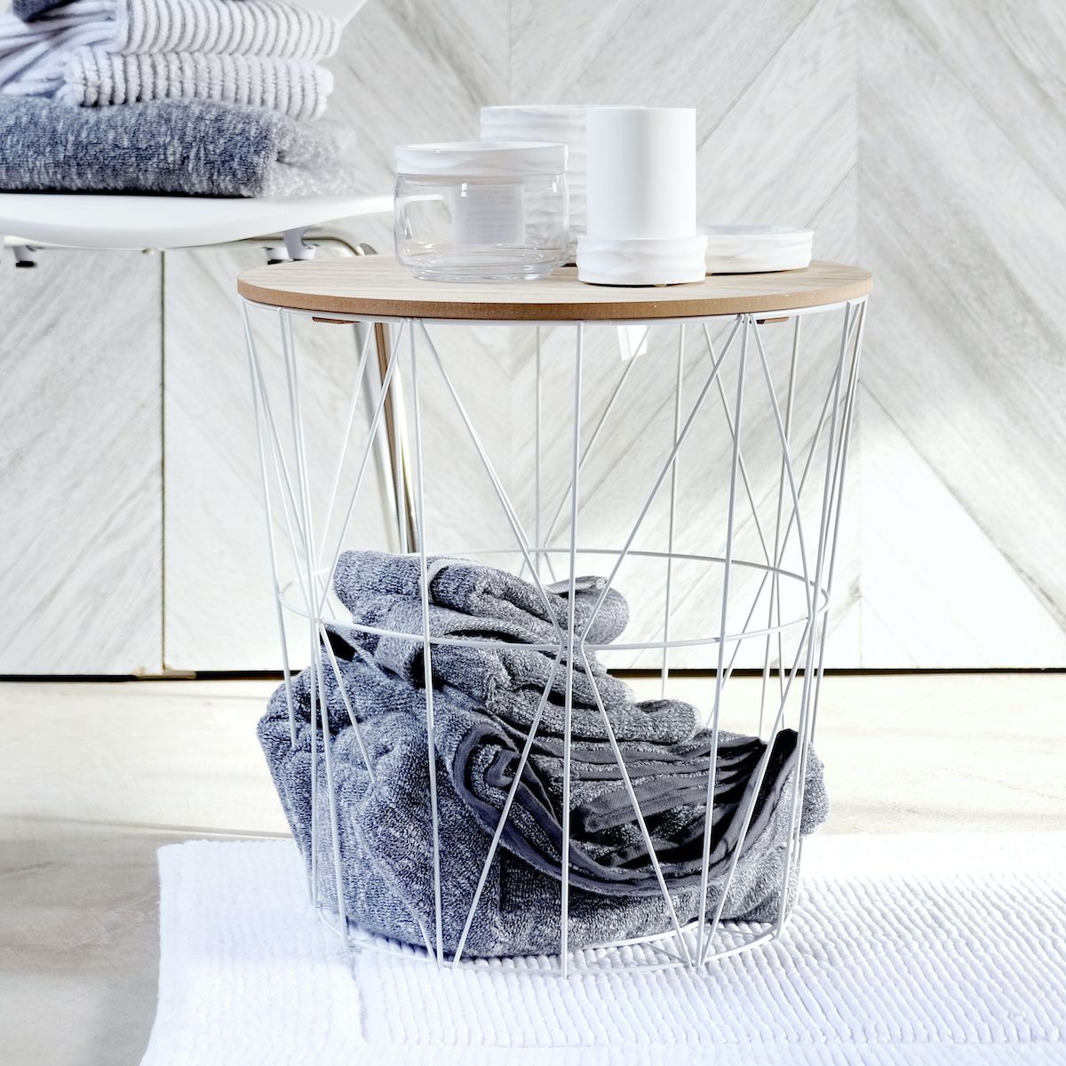 SH Home Decor - Yara Accent Table with Storage