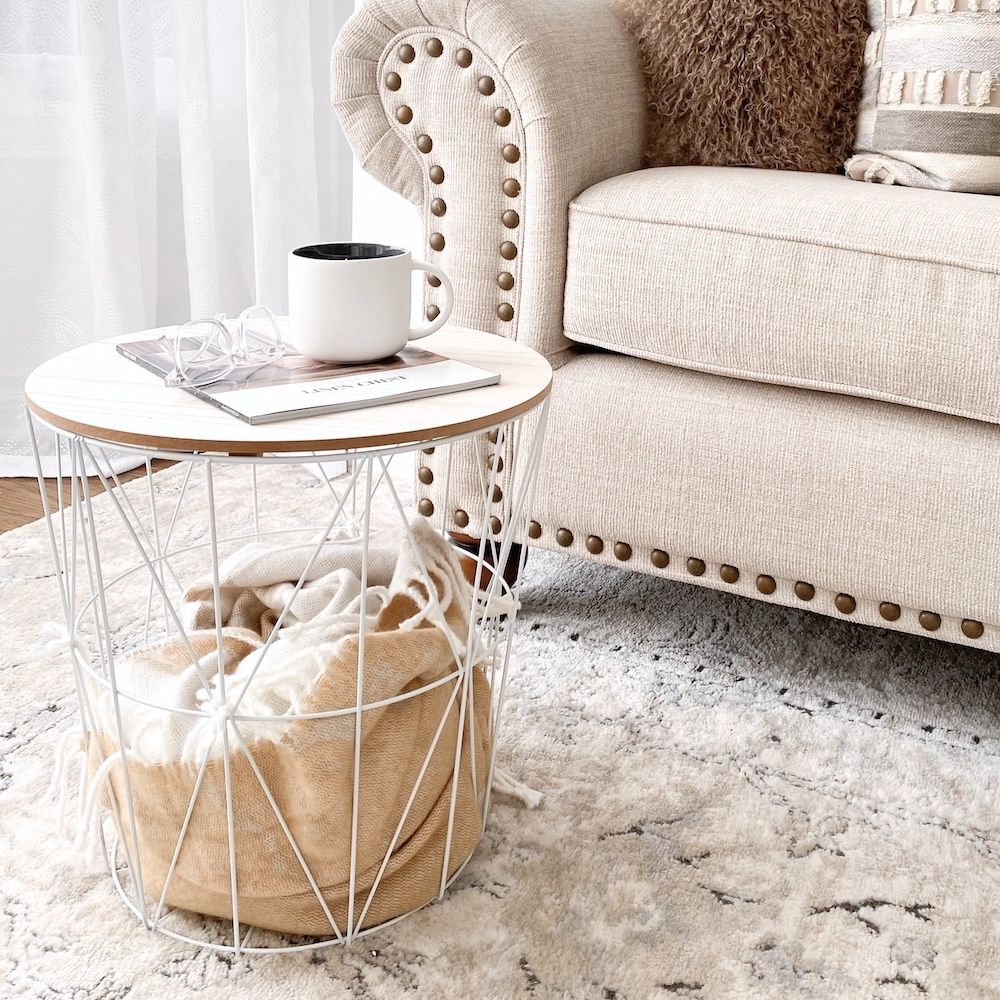 SH Home Decor - Yara Accent Table with Storage