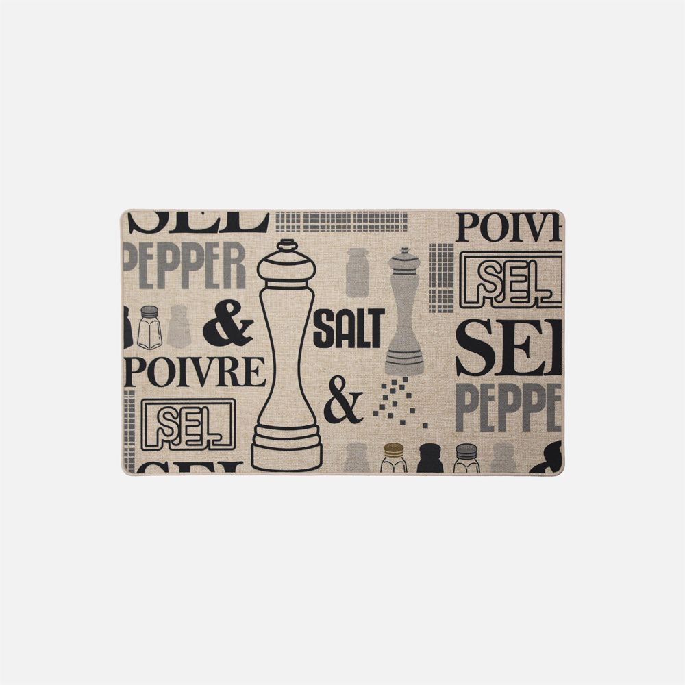 SH Home Decor - Poly Mat Salt & Peper